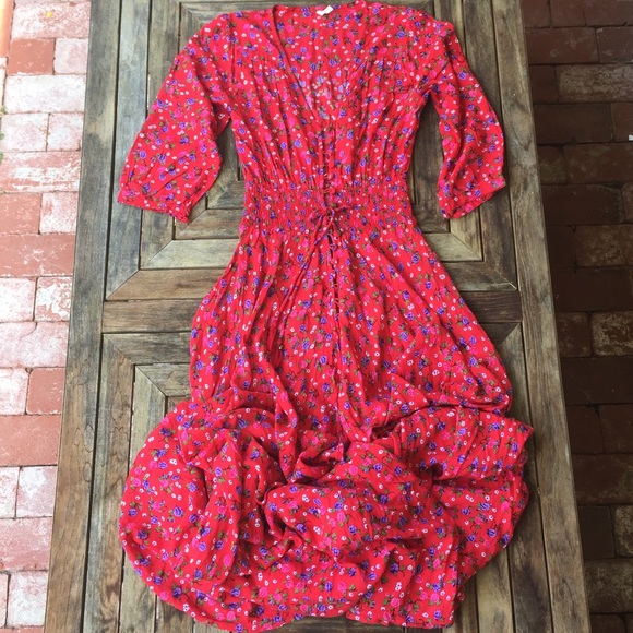 🌿 Spell Rambling Rose Dress • Size S - Picture 5 of 9